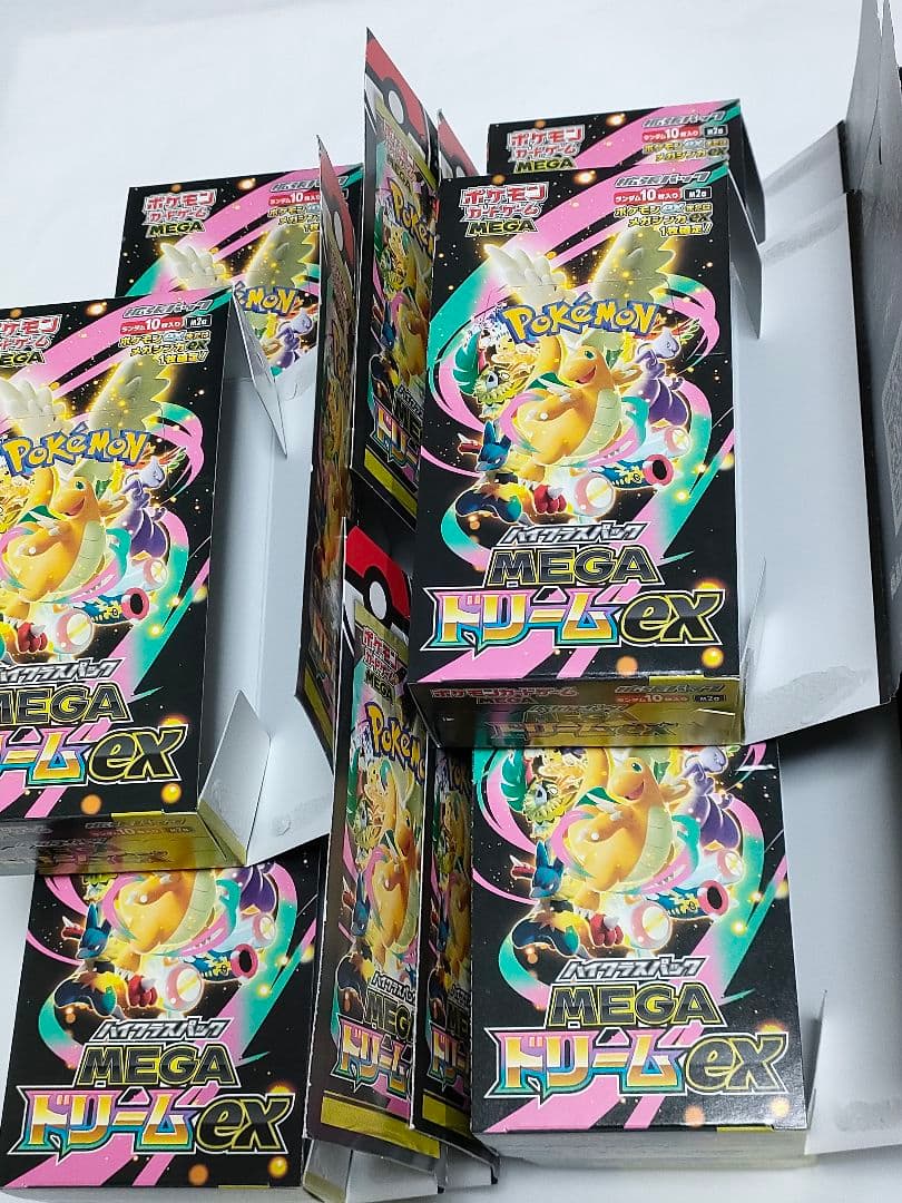 【空箱】MEGAドリームEX　20個＆カートン箱　空き箱