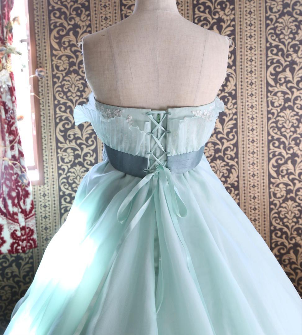 568ナチュラルビューティー高級ウエディングドレス9号11号13号カラードレス