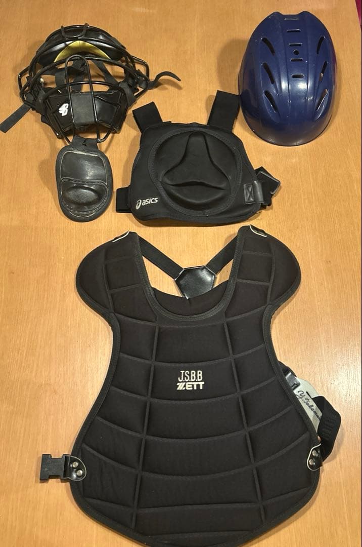 少年野球　キャッチャー　防具　セット
