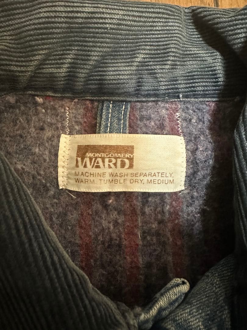60’s MONTGOMERY WARD デニムカバーオール ヴィンテージ