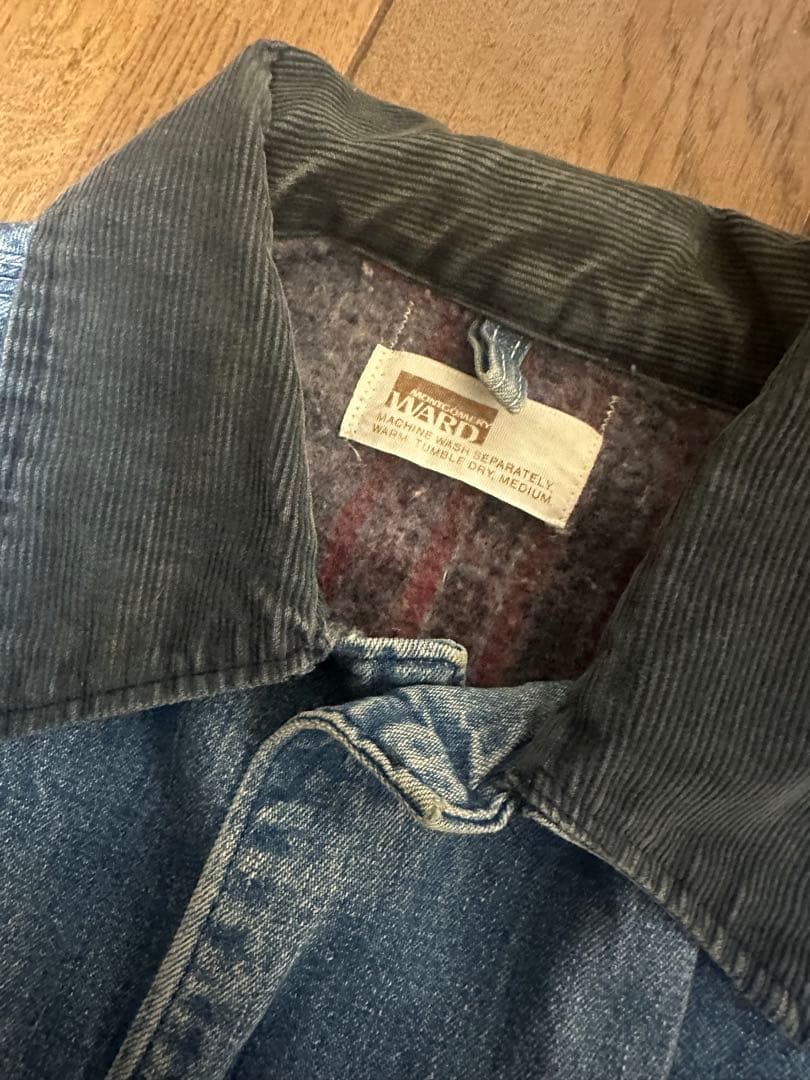 60’s MONTGOMERY WARD デニムカバーオール ヴィンテージ