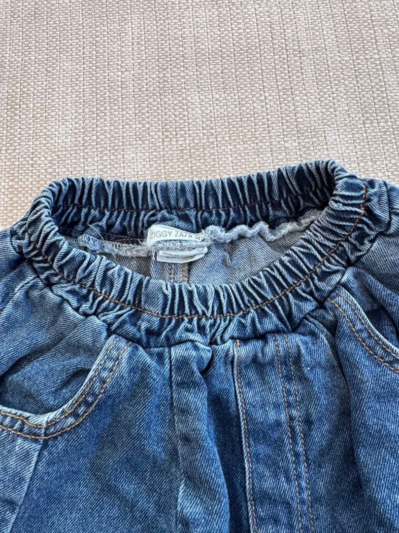 ボトムス・スパッツ ZIGGY ZAZA suki denim jean blue 3-5y
