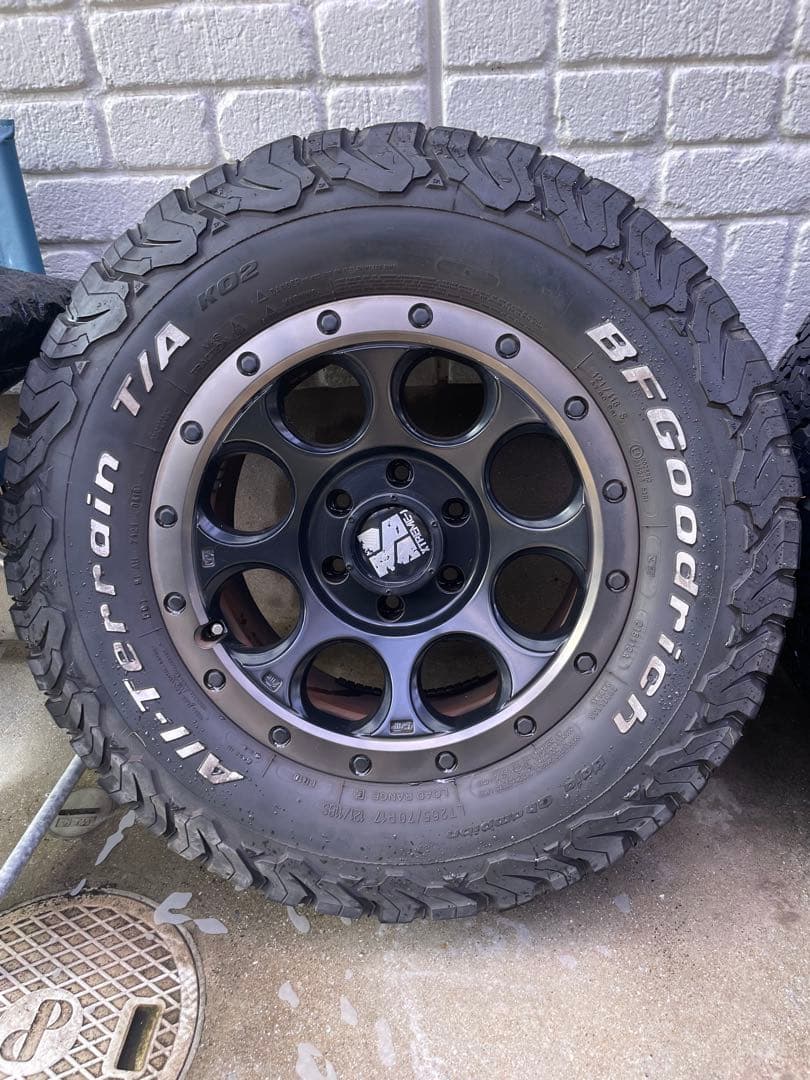 エクストリームJ XJ03 BFGoodrich AT 265/70R17
