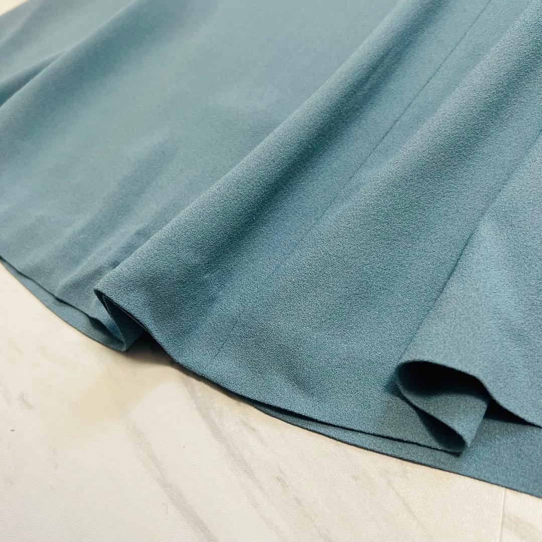 美品♡ マックスマーラ ロングワンピース リボンベルト フレア L相当