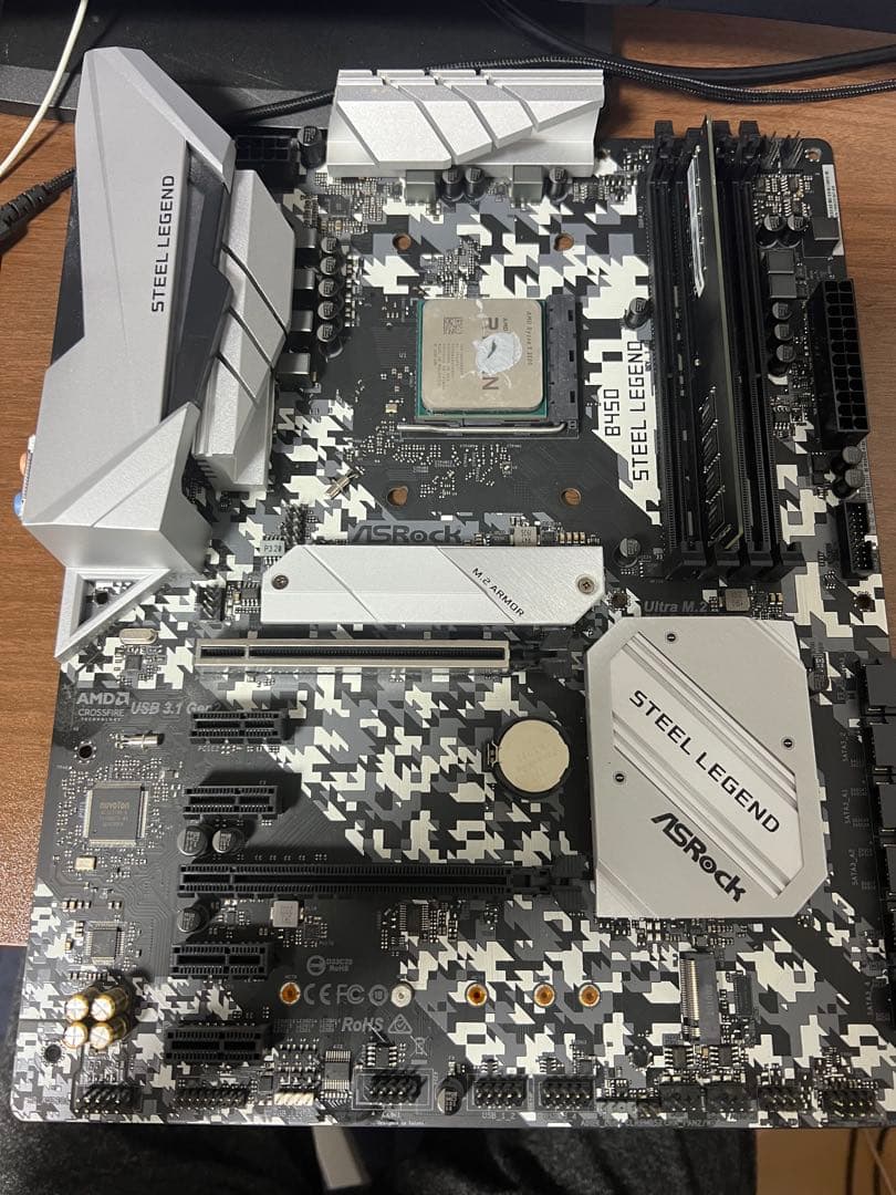 B450 STEEL LEGEND 3500 ddr4 8gb セット