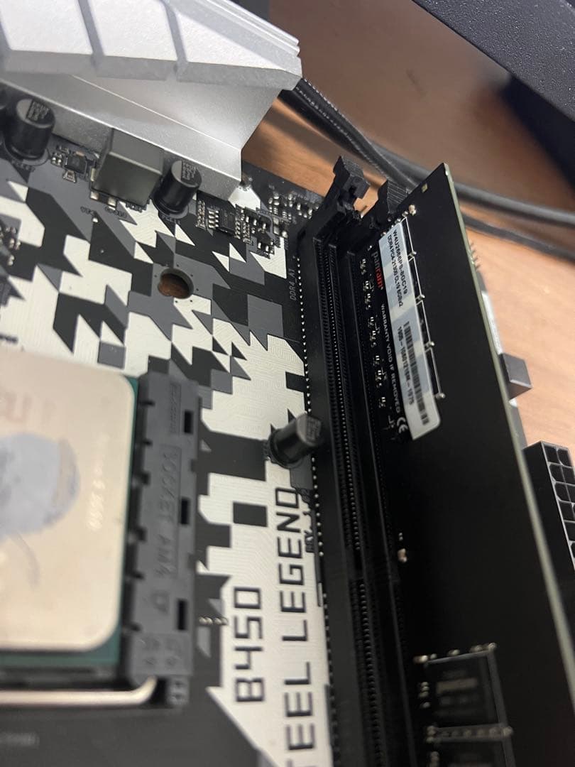 B450 STEEL LEGEND 3500 ddr4 8gb セット