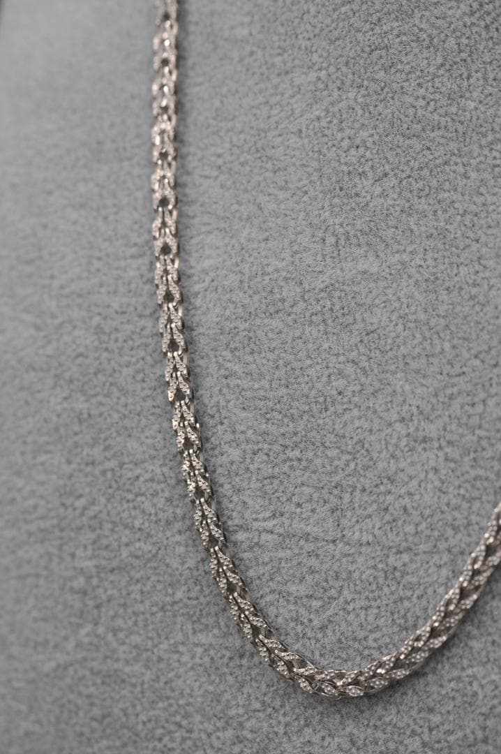 純プラチナ　ネックレス　１１．６ｇ