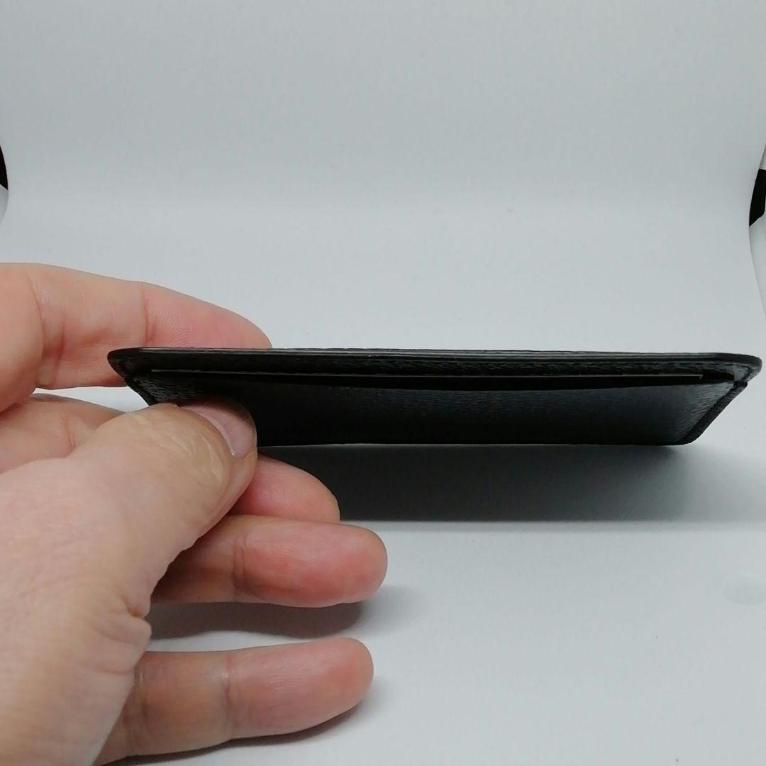 【未使用】 グッチ　GUCCI　マチ無しカードケース　名刺入れ　レザー