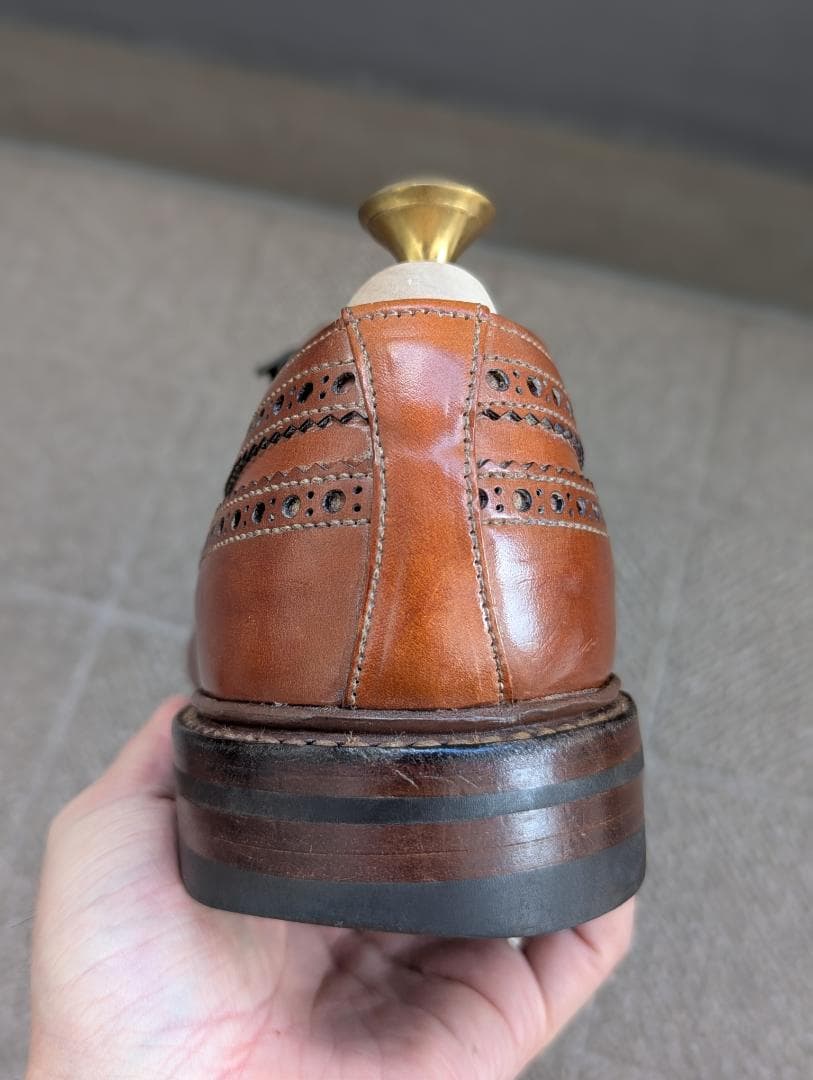 は*や様 クロケット＆ジョーンズ CHEVIOT ウイスキー コードバン 8E