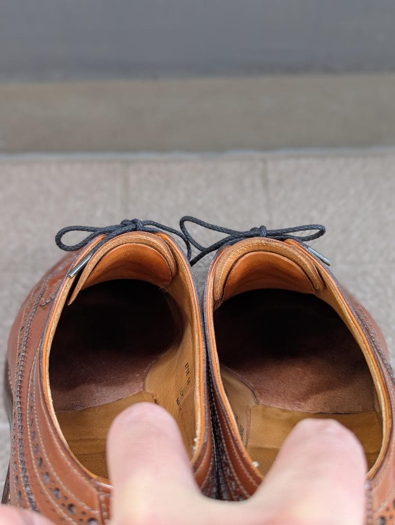 は*や様 クロケット＆ジョーンズ CHEVIOT ウイスキー コードバン 8E