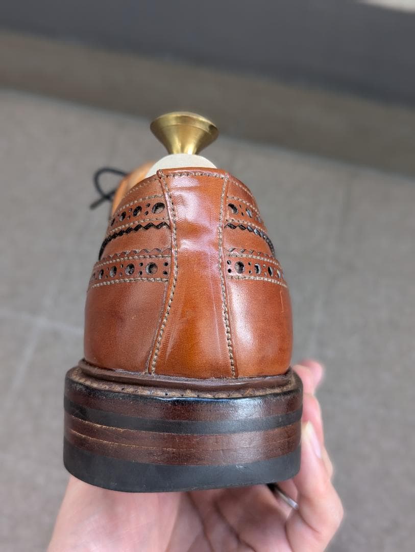 は*や様 クロケット＆ジョーンズ CHEVIOT ウイスキー コードバン 8E