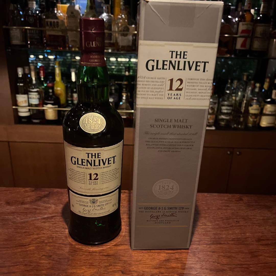 THE GLENLIVET 12年 シングルモルトウイスキー 700ml