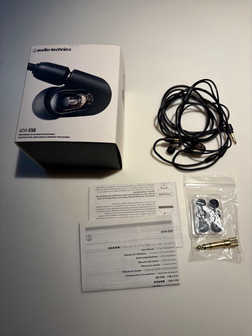 Audio-Technica ATH-E50 有線イヤホン