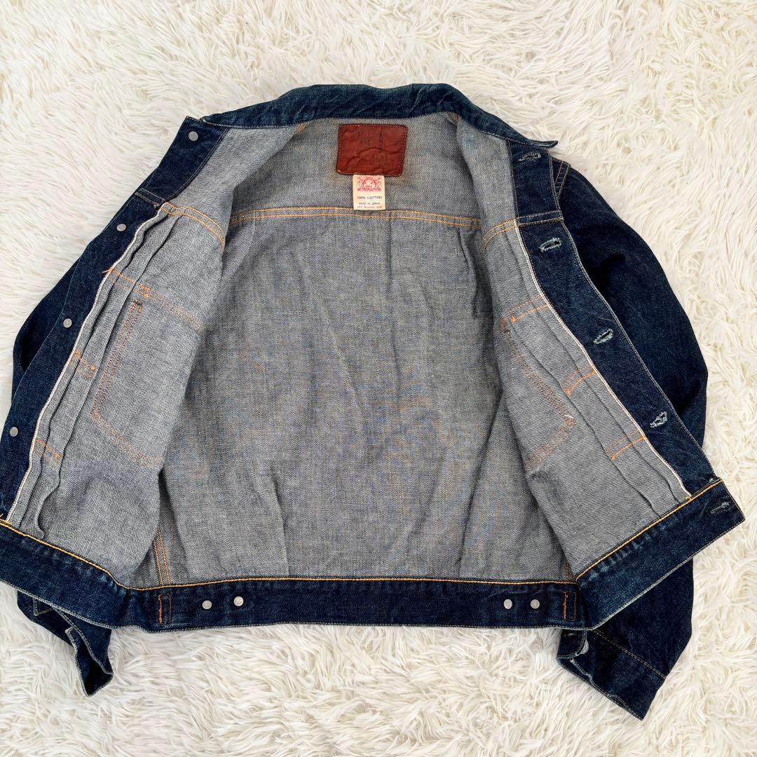 EVISエヴィス デニムトラッカージャケットNo.1 1507 382nd赤耳