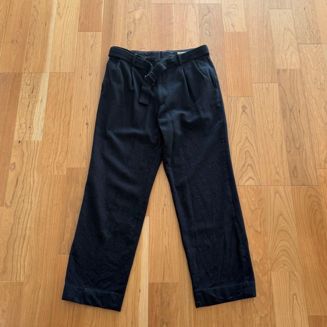 AURALEE WOOL SLACKS カシミヤ