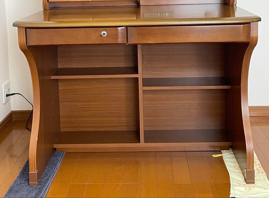 【4点セットの①机のみ】 旧チトセ株式会社製 学習机 勉強机