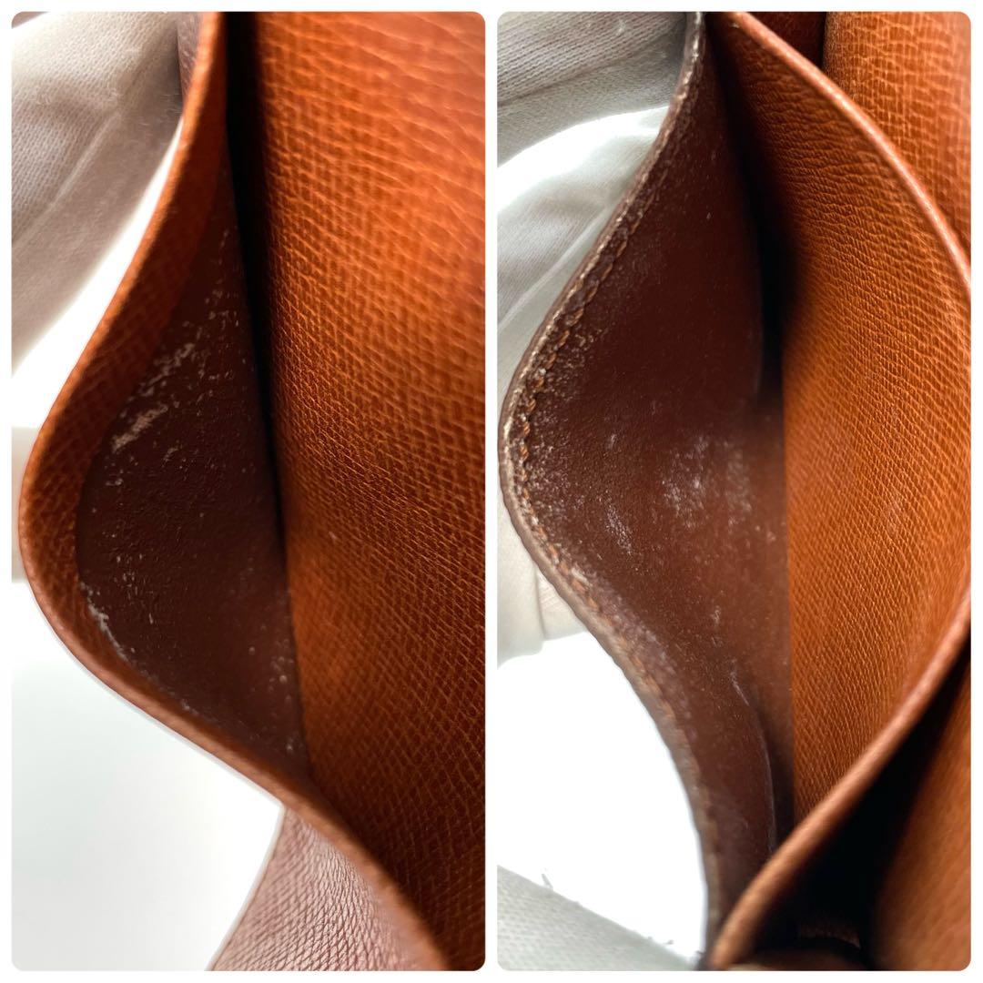 ルイヴィトン カードケース 名刺入れ モノグラム ブラウン 茶 アンヴェロップ