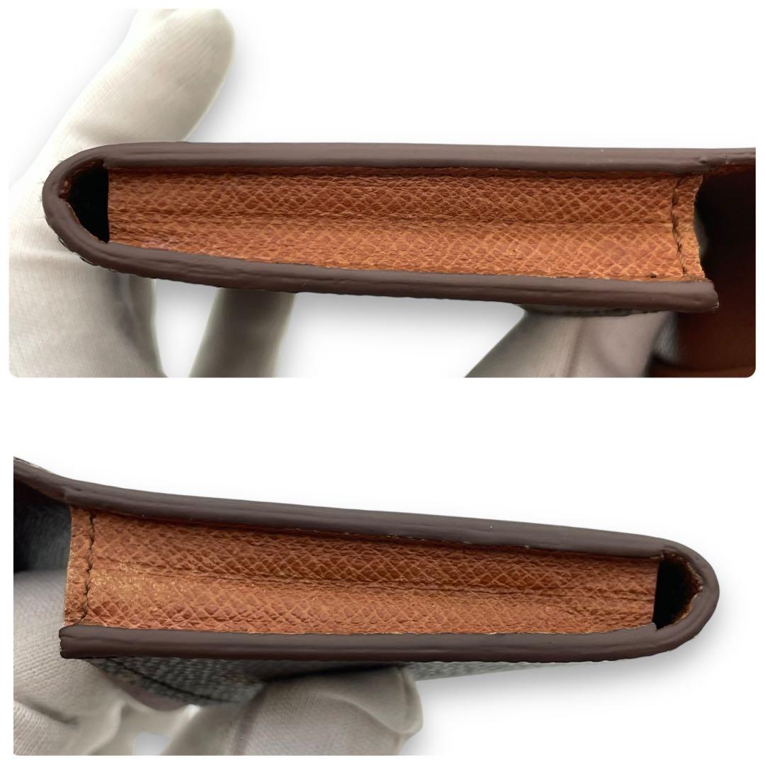 ルイヴィトン カードケース 名刺入れ モノグラム ブラウン 茶 アンヴェロップ