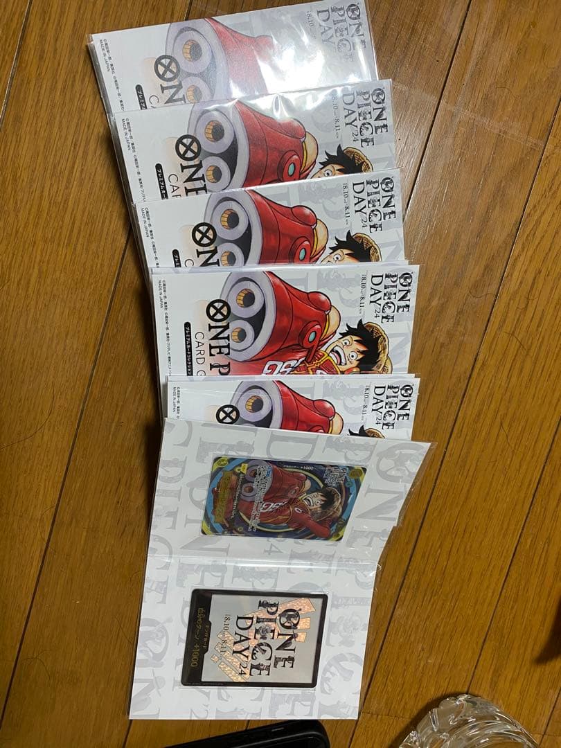ONE PIECE CARD GAME 6パックセット