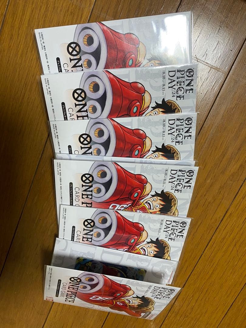 ONE PIECE CARD GAME 6パックセット