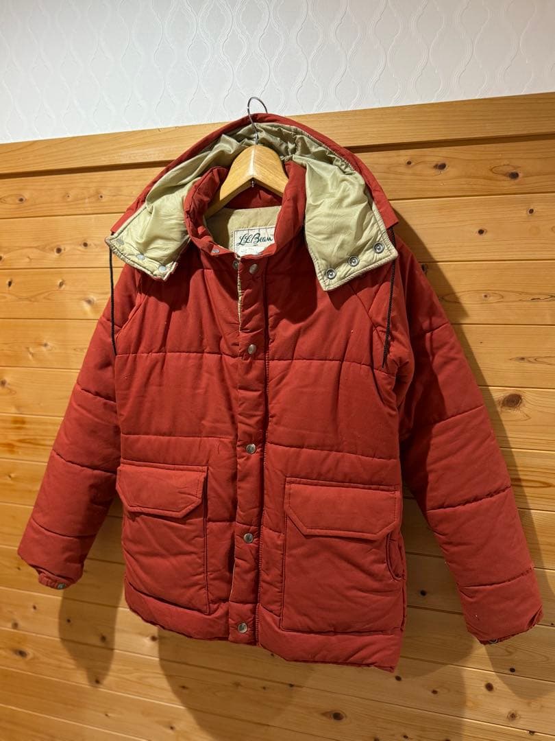 L.L.Bean エルエルビーン　ダウンジャケット　筆記体タグ　60s 70s