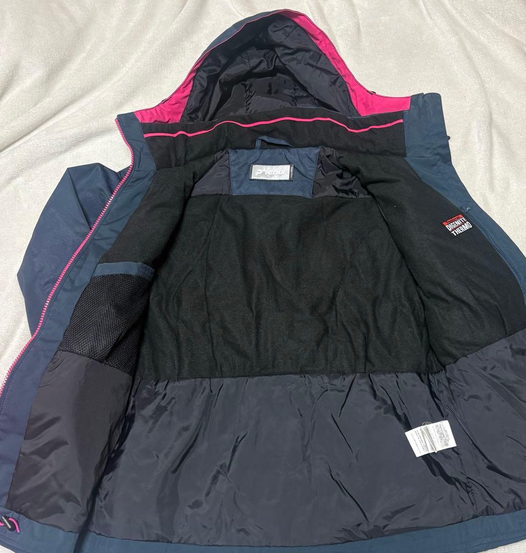 Phenix スキーウェア ネイビー/ピンク　上下セット　レディース　L