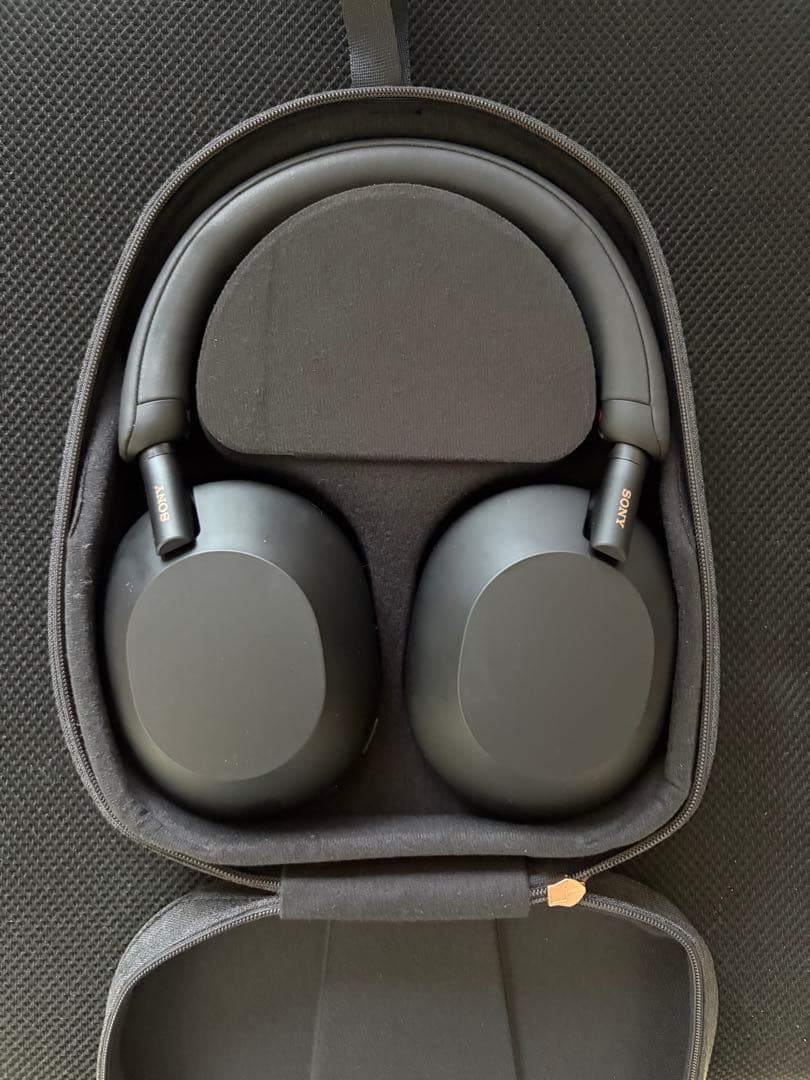 【SONY WH-1000XM5】ワイヤレスヘッドホン ブラック