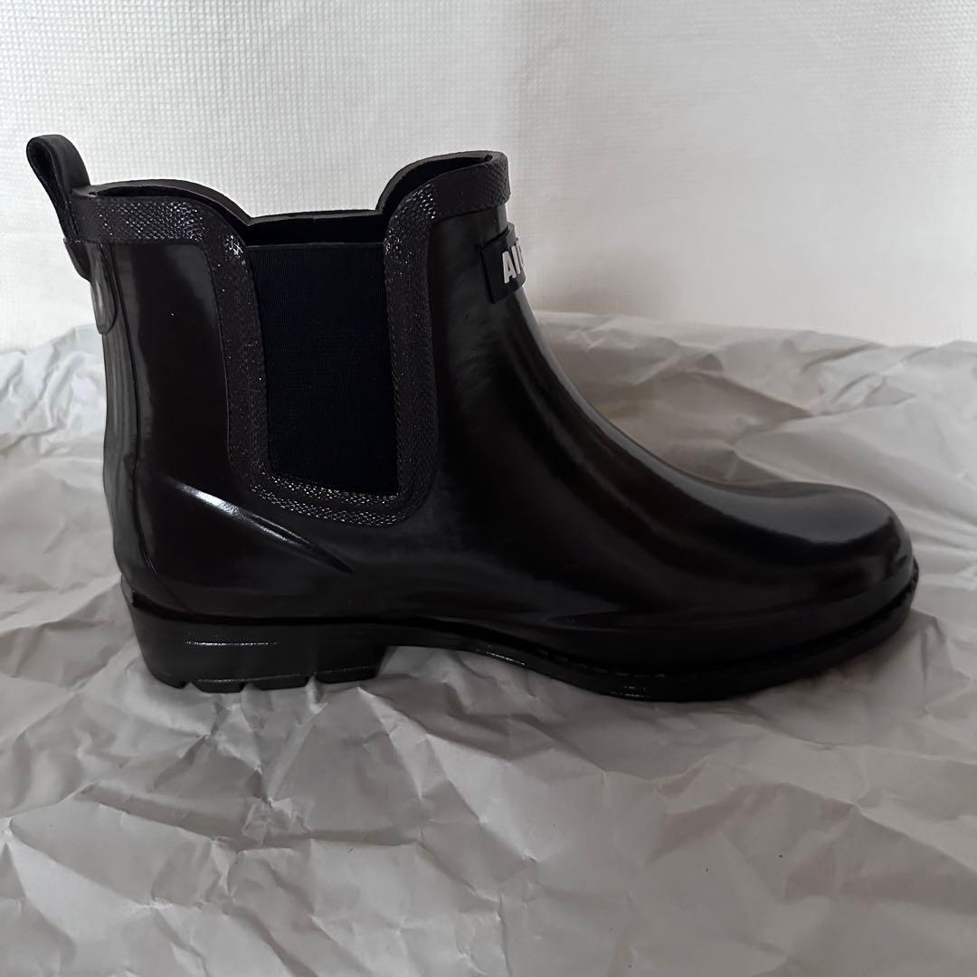 【現行品】AIGLE エーグル カーヴィル2 レインブーツ 38 ラバー■美品