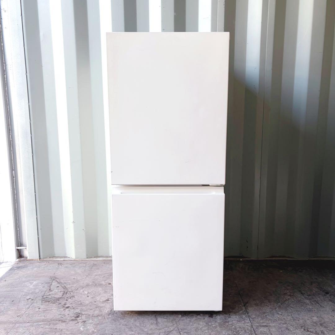 運搬取付無料！ホワイト純正パナソニックフラットデザイン2ドア冷蔵庫！完動超美品！