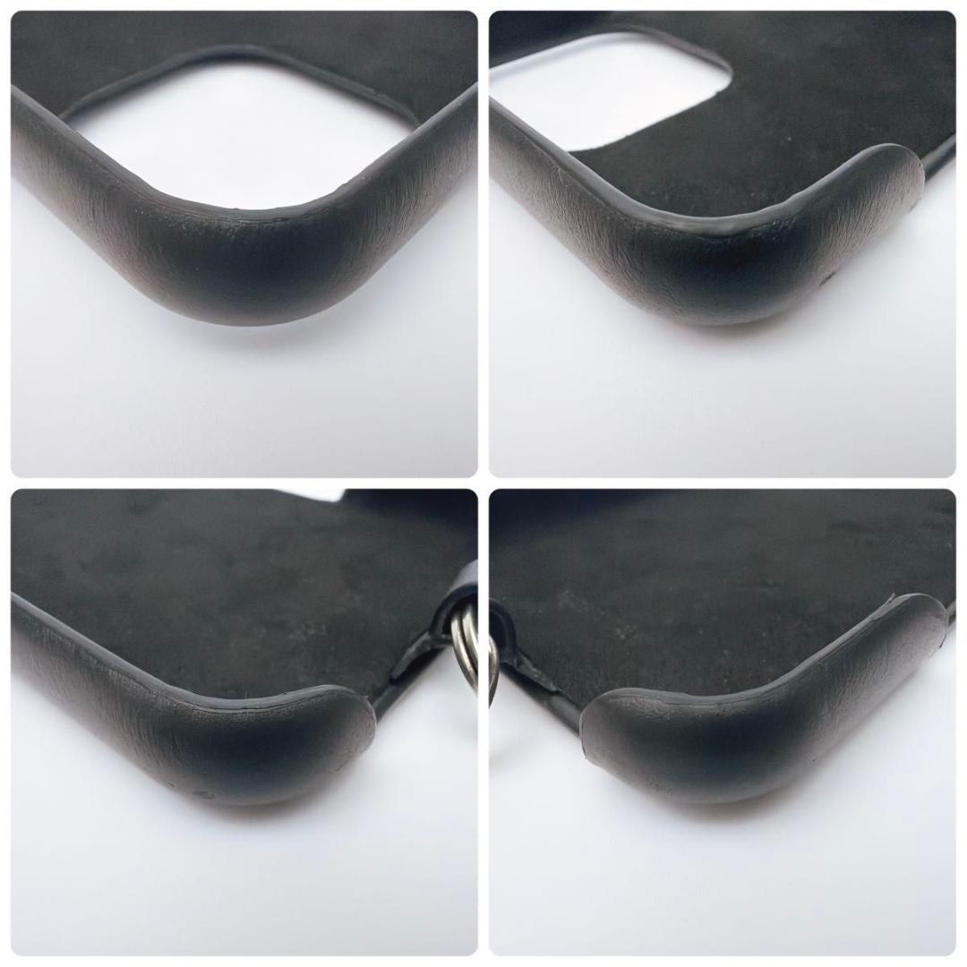 バレンシアガ iPhone 15pro max ケース カードケース付 ブラック