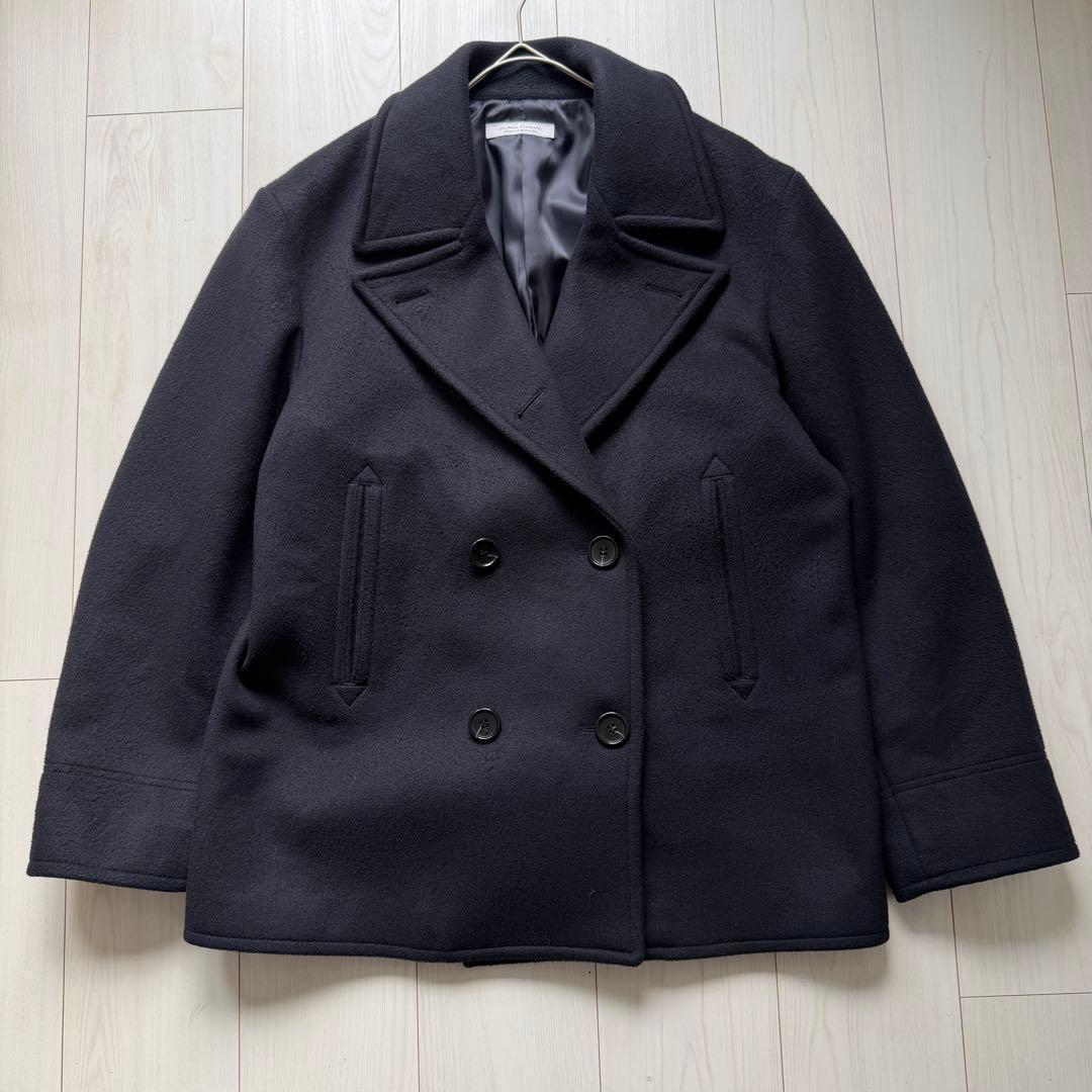 美品✨ジャーナルスタンダード　カシミヤ混　140S ピーコート　ショート