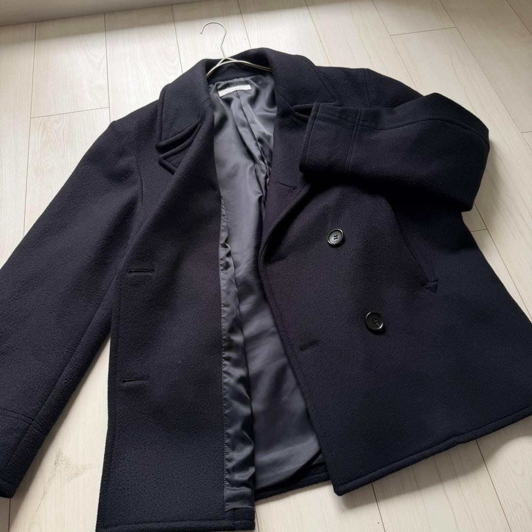 美品✨ジャーナルスタンダード　カシミヤ混　140S ピーコート　ショート