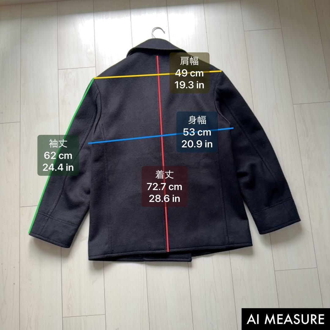 美品✨ジャーナルスタンダード　カシミヤ混　140S ピーコート　ショート