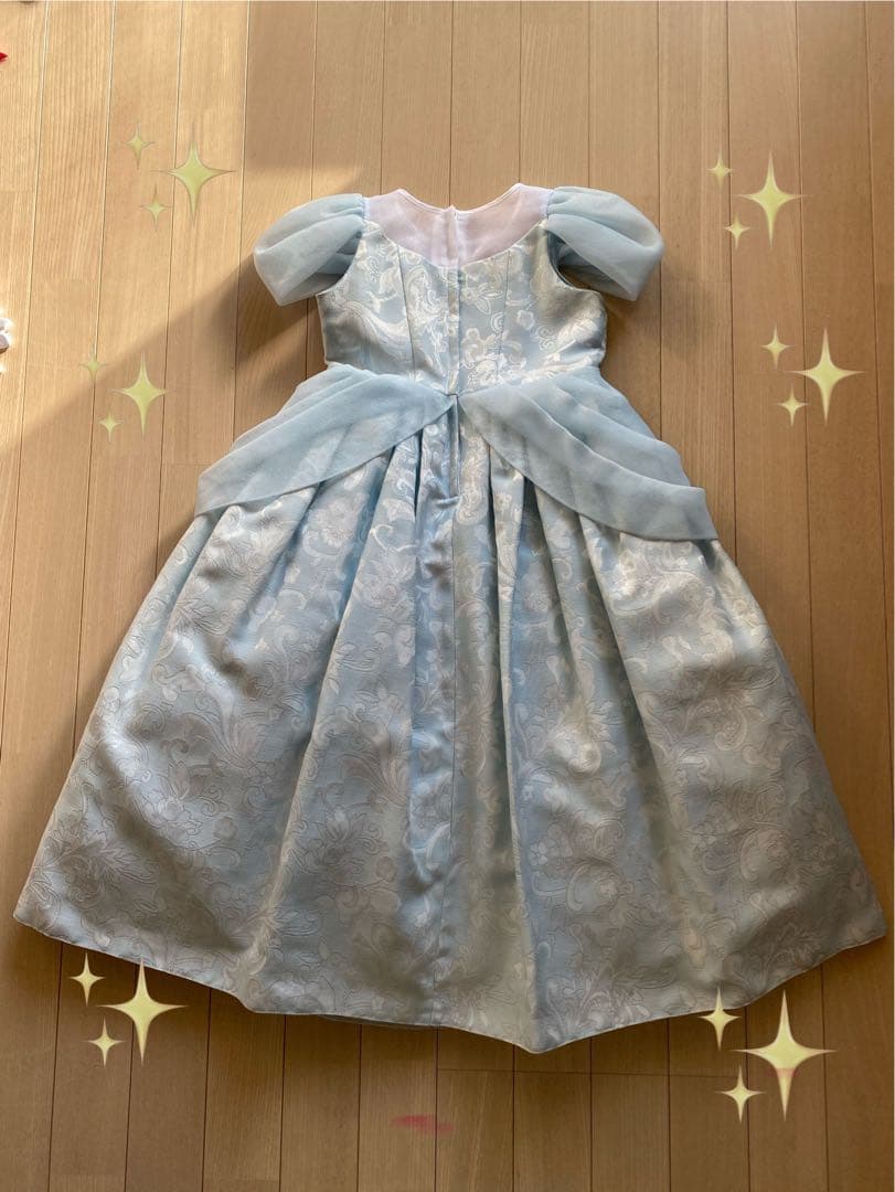 ビビディ•バビディ•ブティックシンデレラのドレス120&シューズ20 &おまけ付