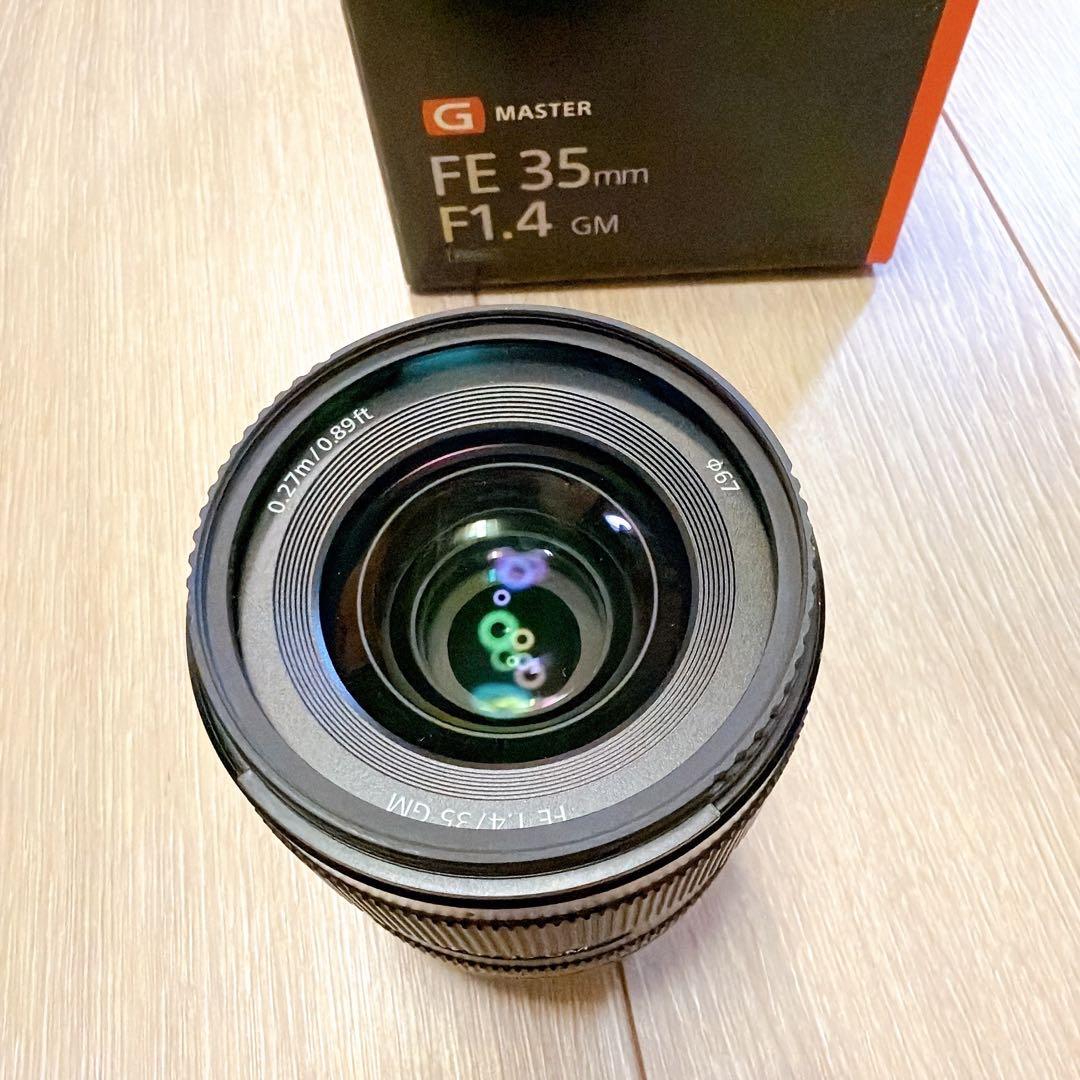 【ゆうき】SONY FE 35mm F1.4 GM レンズ(美品)