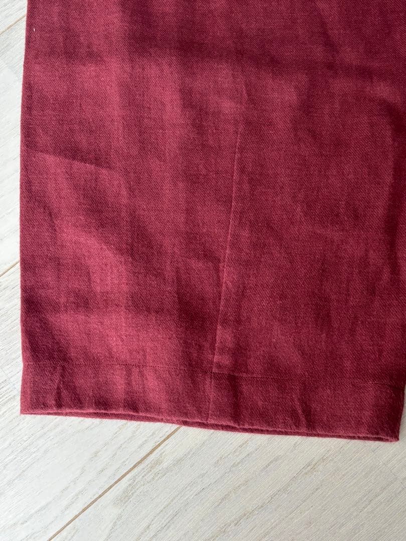 美品pot-pourriリネン 100%パンツ /ウエストゴム/紐付き日本製