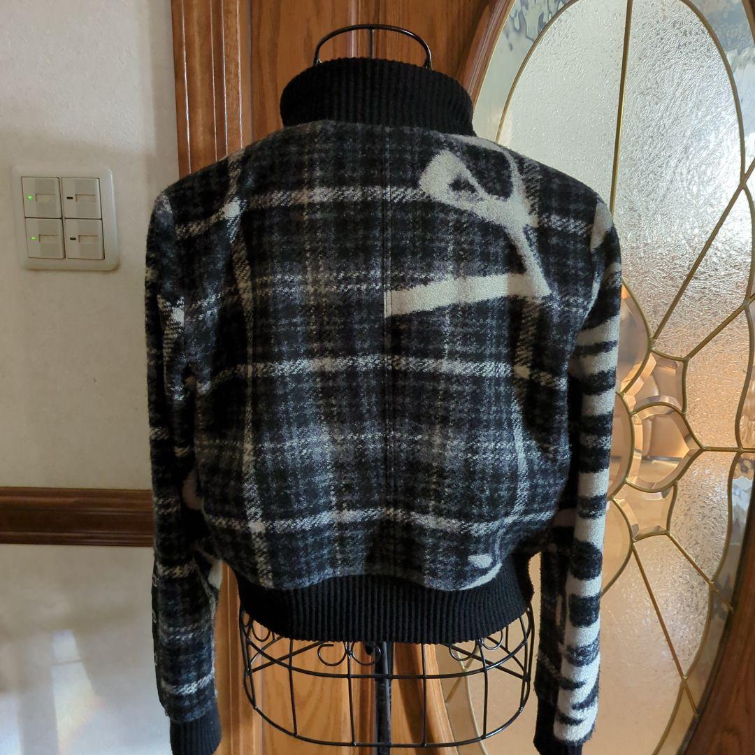 エイココンドウ チェック柄 ブルゾン　エターナリーブレイズ