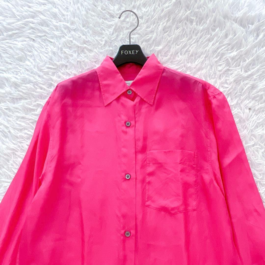 新品タグ付★DRIES VAN NOTEN★シルク100 シャツワンピース