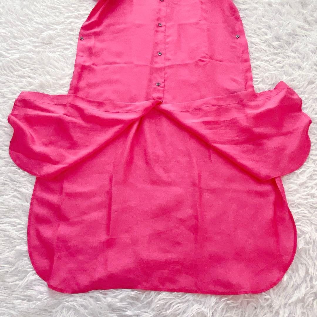 新品タグ付★DRIES VAN NOTEN★シルク100 シャツワンピース