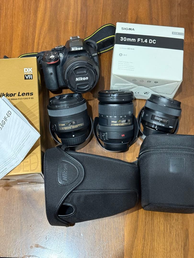 Nikon D5300 ダブルズームキット SIGMA 2416万画素