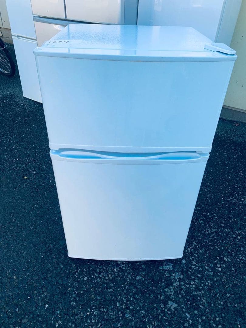 ♻️送料設置無料　maxzen 2ドア冷凍冷蔵庫JR090ML01WH