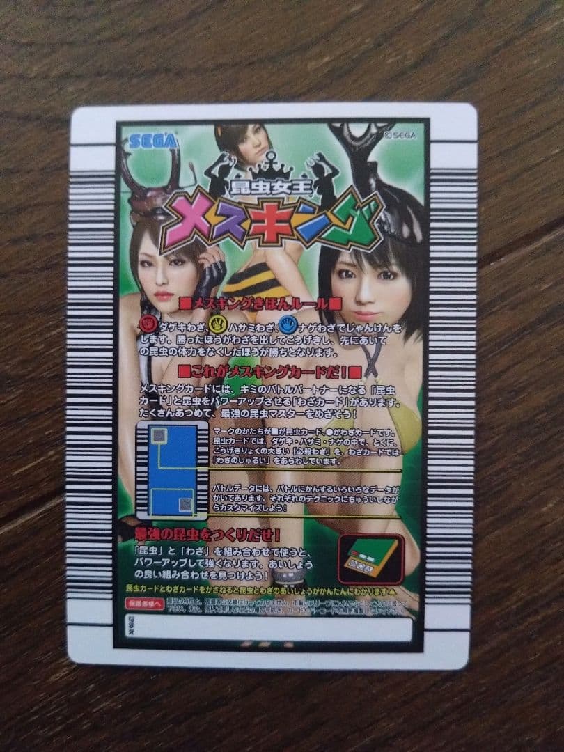 美品　龍が如く極　昆虫女王メスキング　イワサキクサゼミ