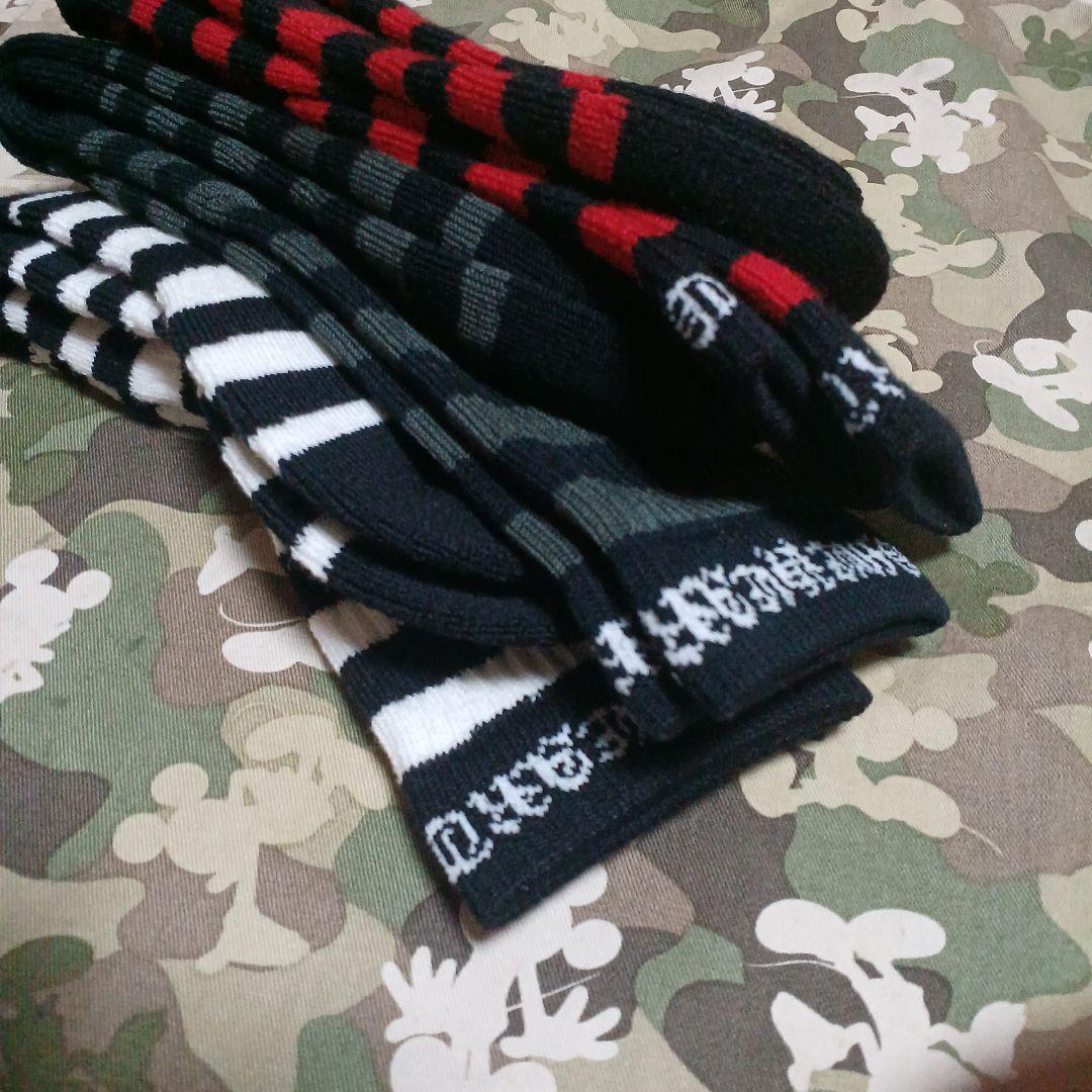 ３足組♪クロムハーツ★ソックス (25～28)