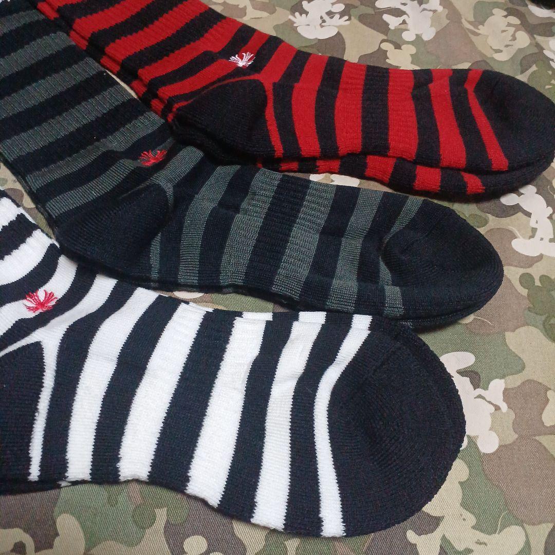 ３足組♪クロムハーツ★ソックス (25～28)