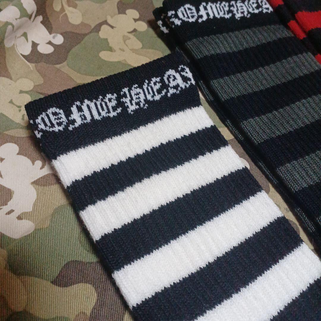 ３足組♪クロムハーツ★ソックス (25～28)