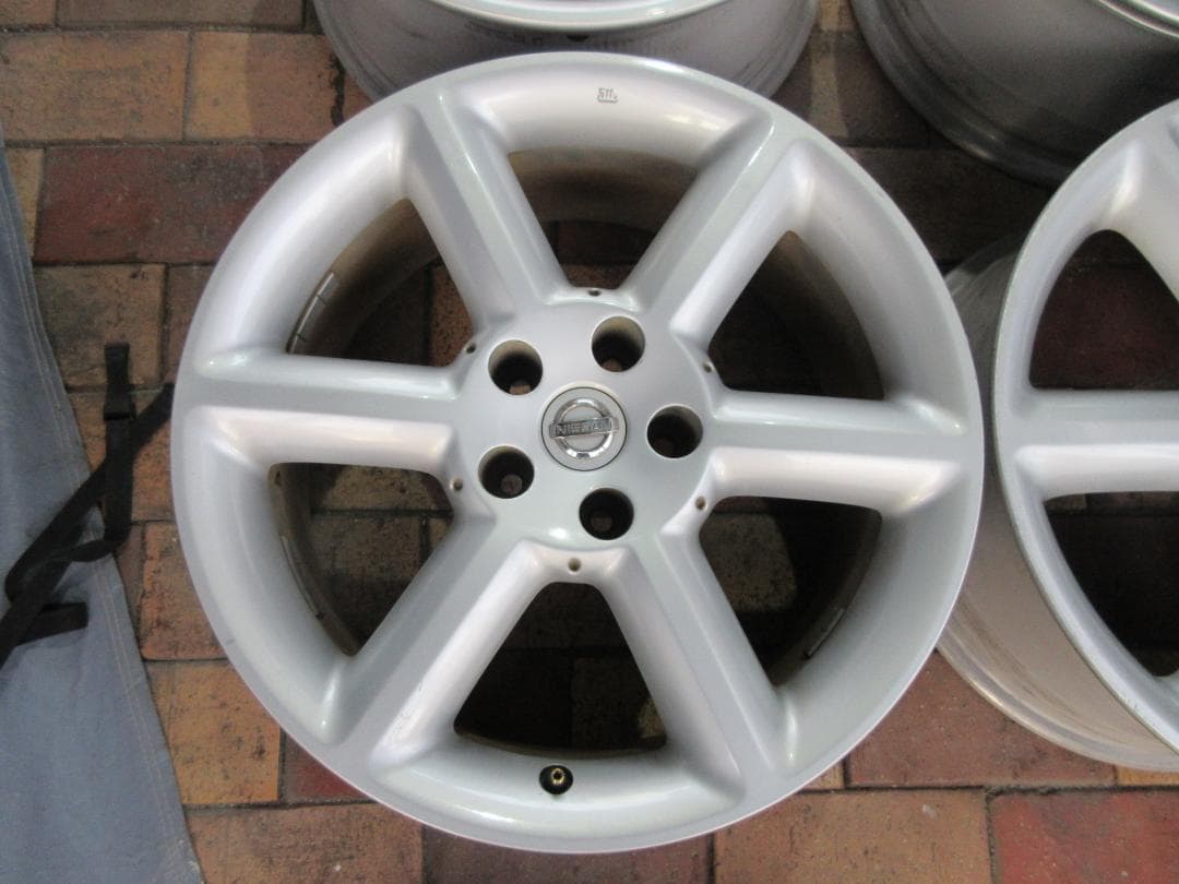 Arex！日産 Z33純正 18インチアルミホイール 4本組中古良品