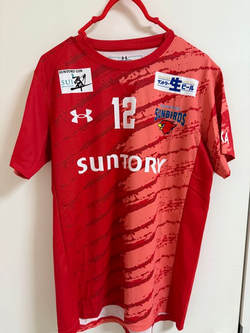 サントリーサンバーズ 髙橋藍 レプリカユニフォーム Ｍサイズ 赤色