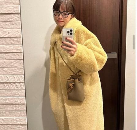 ジャケット・アウター THINK FUR/Rex Like Fur Cocoon coat/M