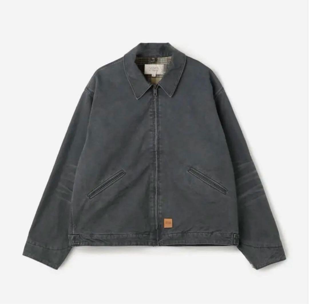【値下げ】SEDAN ヴィンテージウォッシュジップアップジャケット