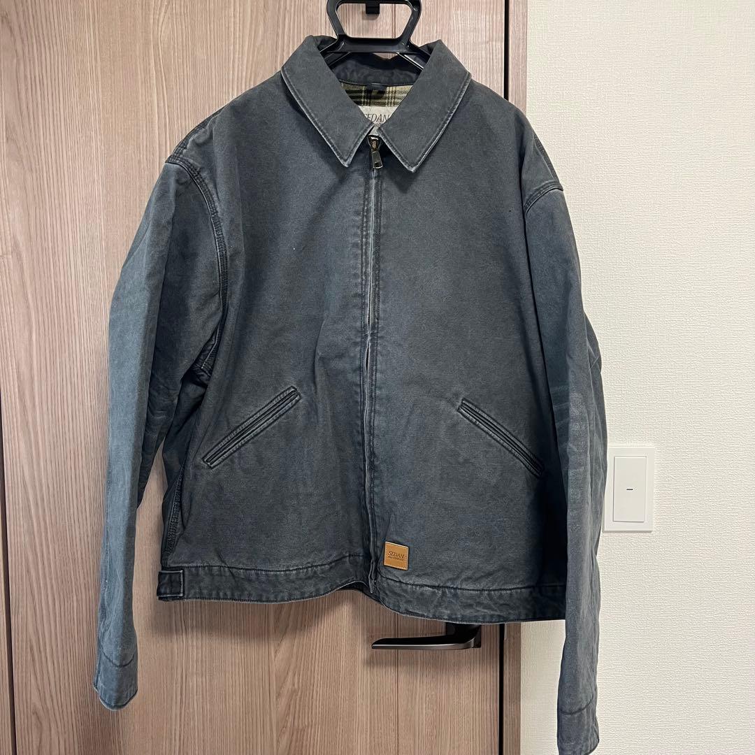 【値下げ】SEDAN ヴィンテージウォッシュジップアップジャケット